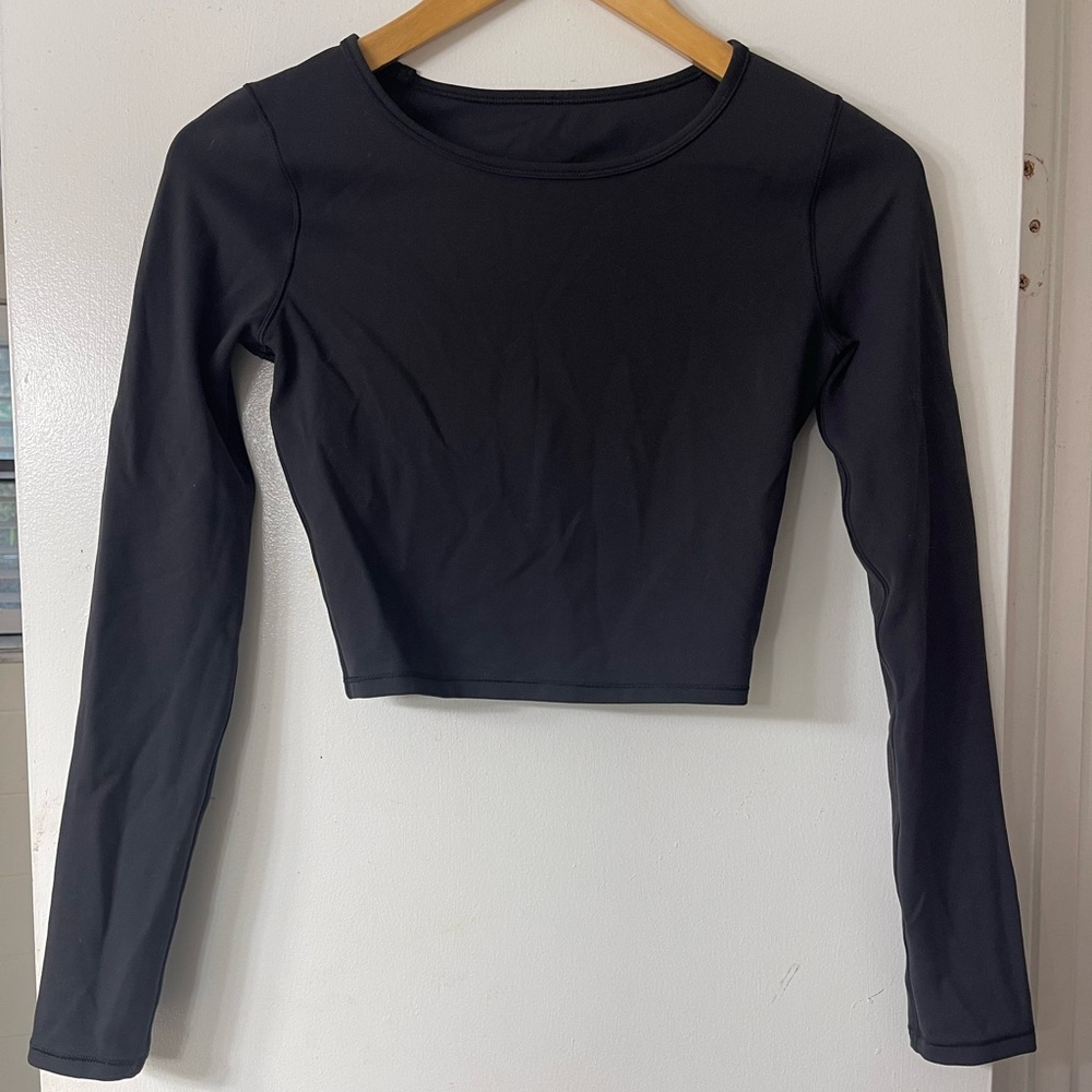 lululemon athletica Black Long Sleeve Top